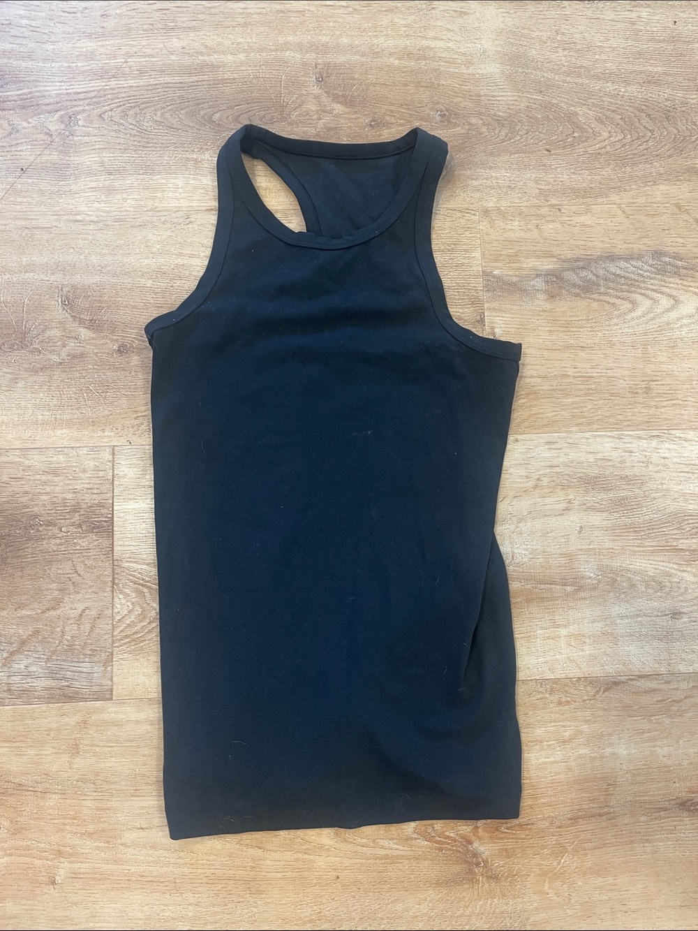 lululemon athletica Black Racerback Performance Tank